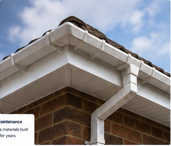 White fascias and soffits