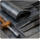Lead roofing tools and materials